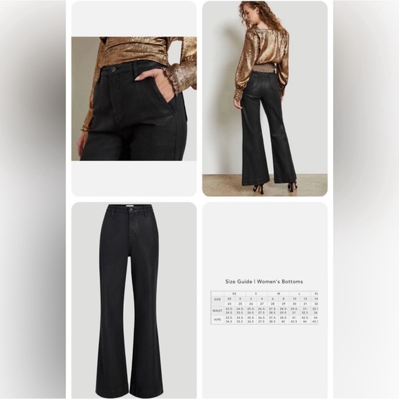 NWT SAM EDELMAN Bay Flare
Denim Trouser - Picture 2 of 14